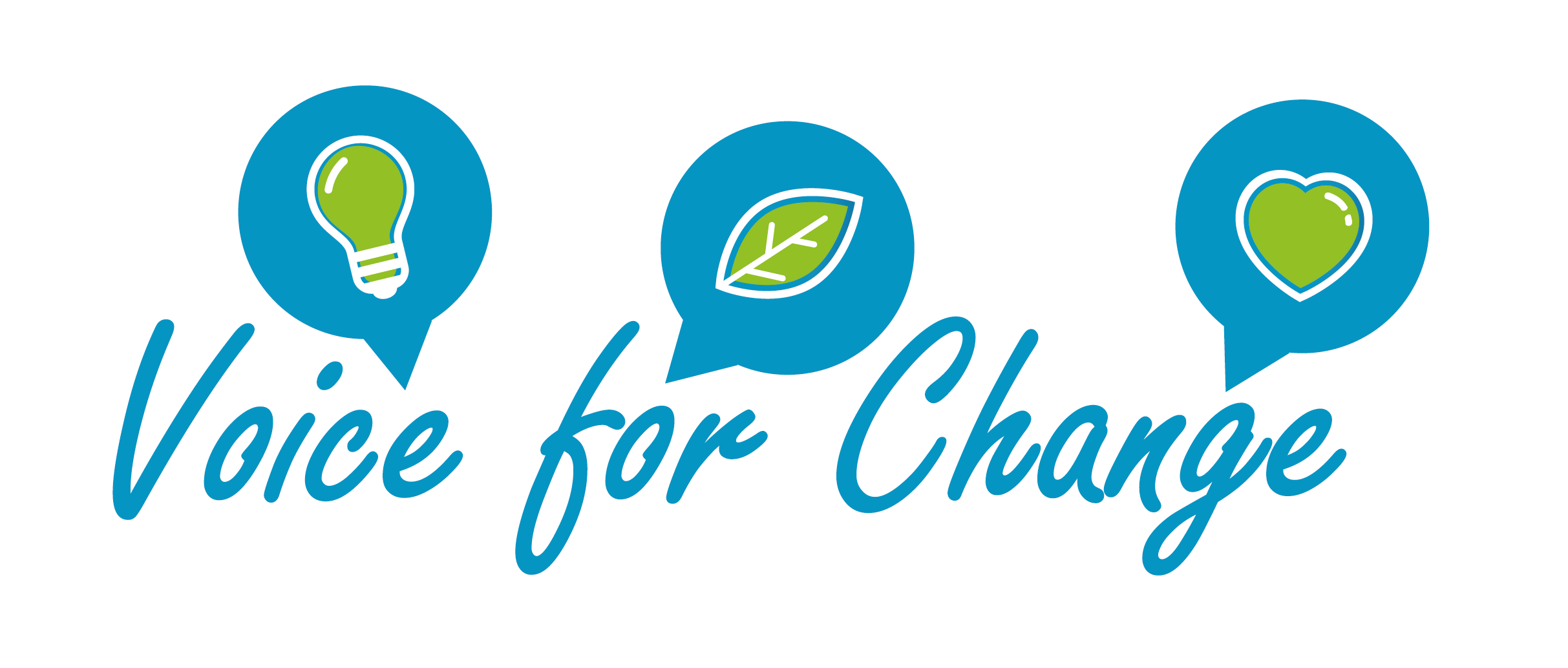 Voice for change logo